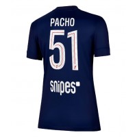 Paris Saint-Germain Willian Pacho #51 Hjemmebanetrøje Dame 2025-26 Kortærmet